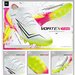 ใหม่ล่าสุด! รองเท้าสตั๊ด WINGZ VORTEX PRO รองเท้าฟุตบอล วัสดุ knit น้ำหนักเบา เล่นได้ทั้งสนามหญ้าจริงเเละสนามหญ้าเทียม