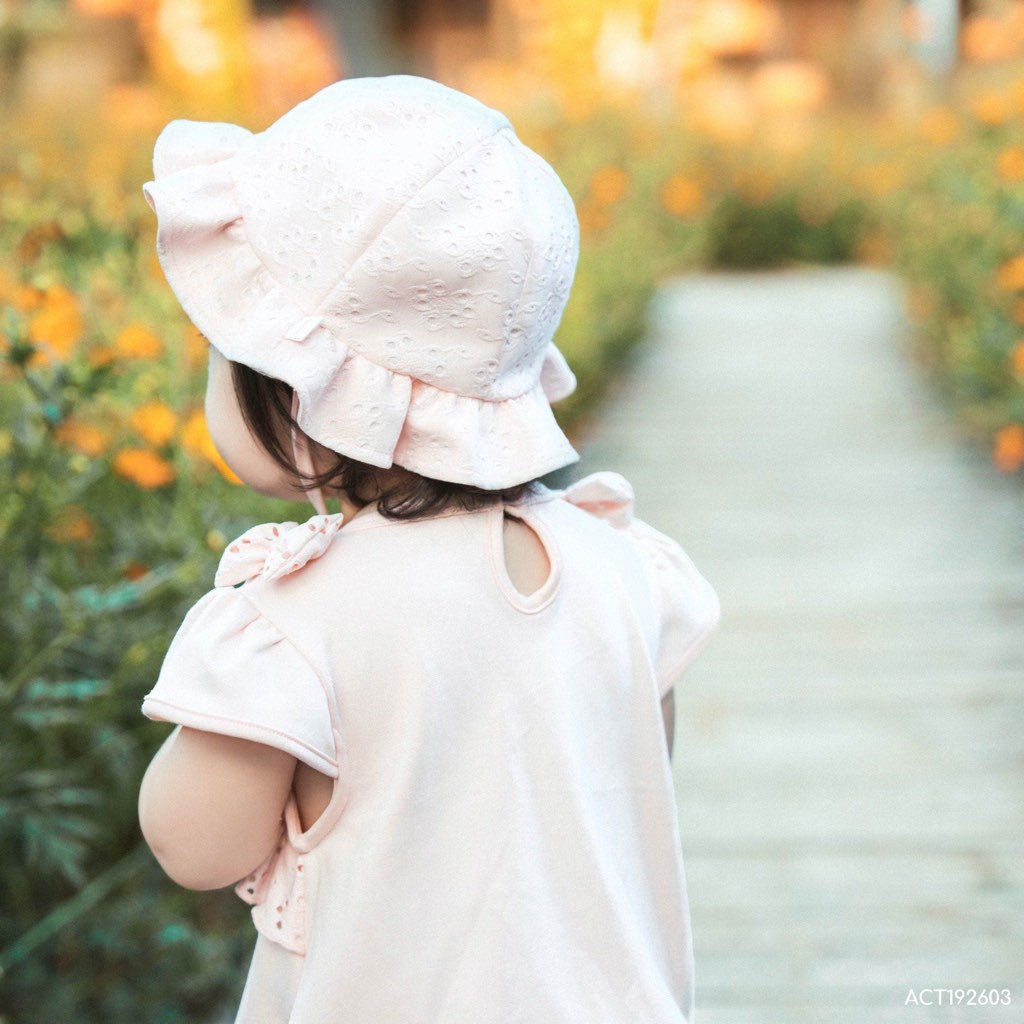 BU Baby ชุดใยไผ่ผสมคอตตอน นุ่มสบาย พร้อมหมวกเข้าชุด 1-12M baby bodysuit with hat / ACT192603 / BCT2100CR / BCT2310BN