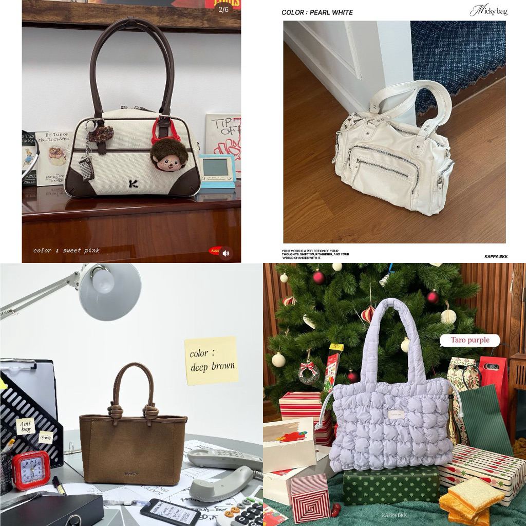 (พร้อมส่ง) New Kappa bkk มือ 1 ✨Defect Sale💕