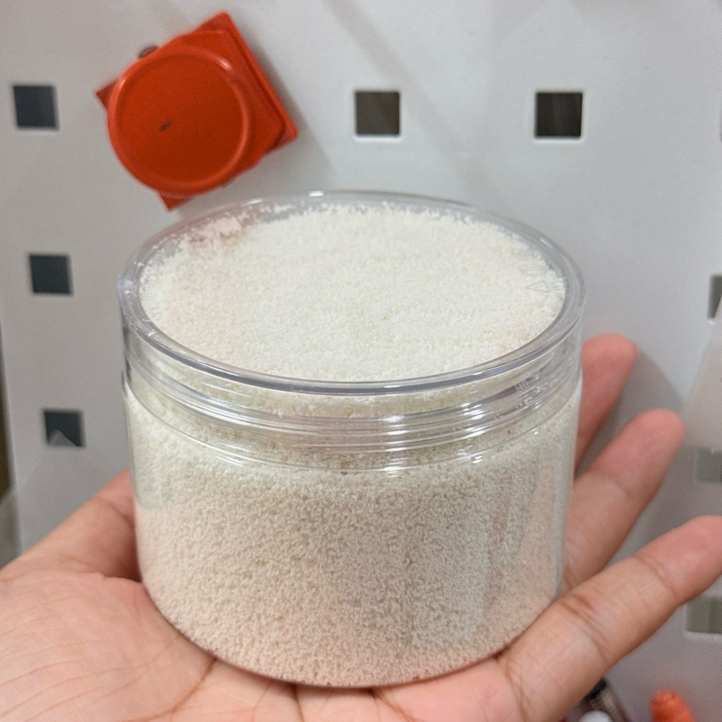 (ขั้นต่ำ50฿) ผงหิมะ 100 ml. และ 215 ml. แบบกระปุก แบบหลอด ผงทำหิมะ หิมะจำลอง ผงฟองน้ำ สำหรับ โมเดล บ้านตุ๊กตา ของจิ๋ว