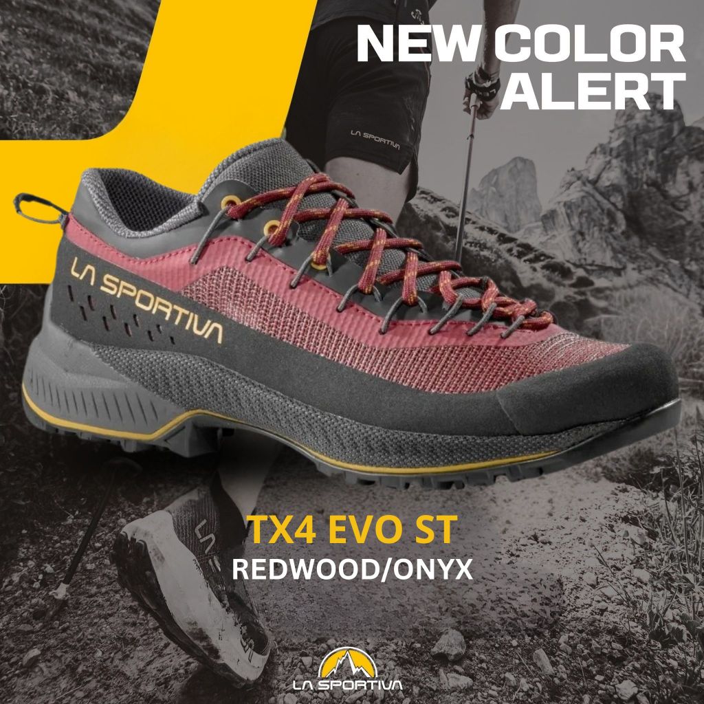 [ของแท้ ส่งไว จากไทย] LA SPORTIVA TX4 EVO ST [WOMEN] REDWOOD/ONYX