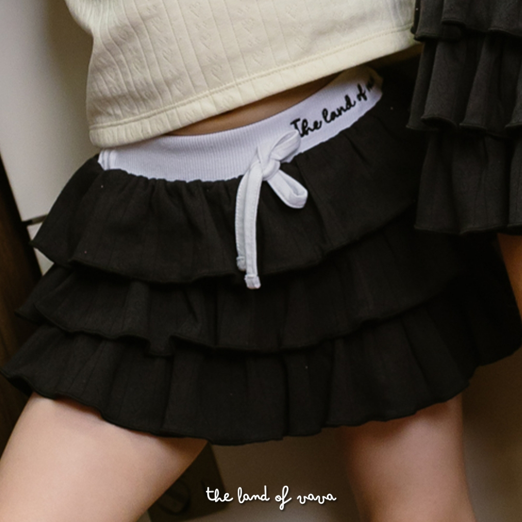 Thelandofvava VNXK0008 กระโปรงเด็ก Vava Dairy Darling Land ลิขสิทธิ์แท้จาก vava