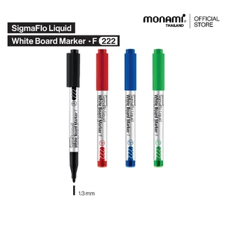 SigmaFlo Liquid White Board Marker F222 ปากกาไวท์บอร์ด ซิกม่าโฟวล์ ลิควิด 222 หัวกลม