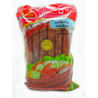 กุนเชียงหมูชนิดพิเศษ มันน้อย ตรา 5 ดาว