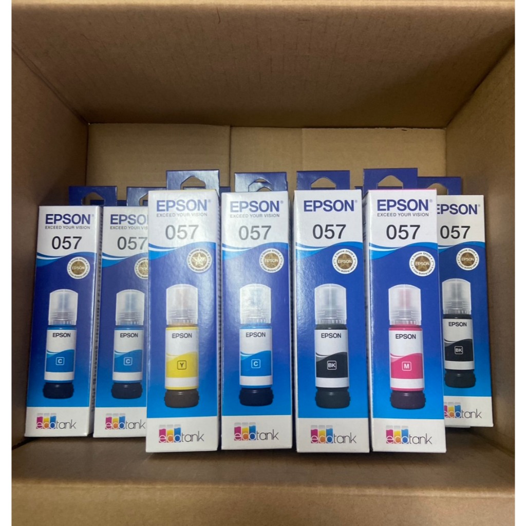 หมึกเติมepson 057 แท้ สำหรับEpson L8050 / L18050 แท้