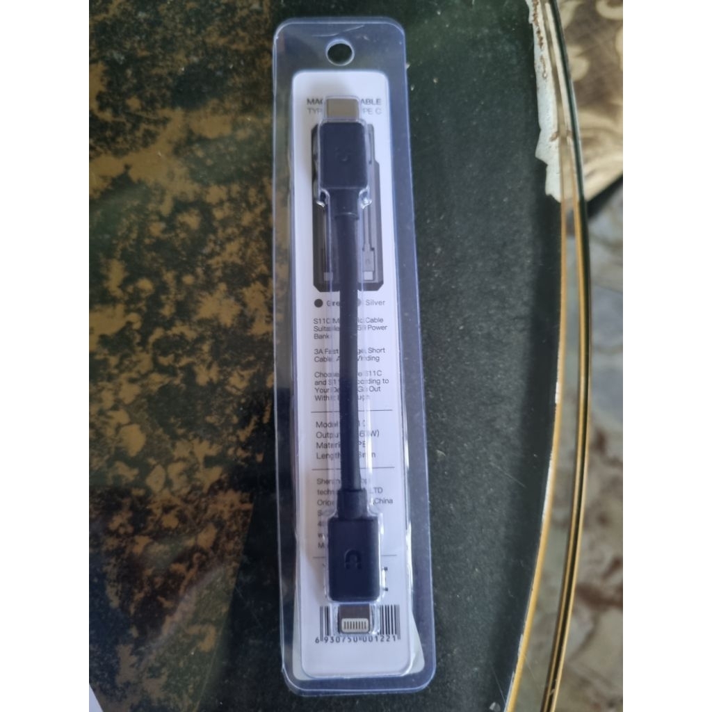 Orsen by Eloop  S11 สายชาร์จเร็ว Data Cable type C to L Cable 2.4-3A 12-20W