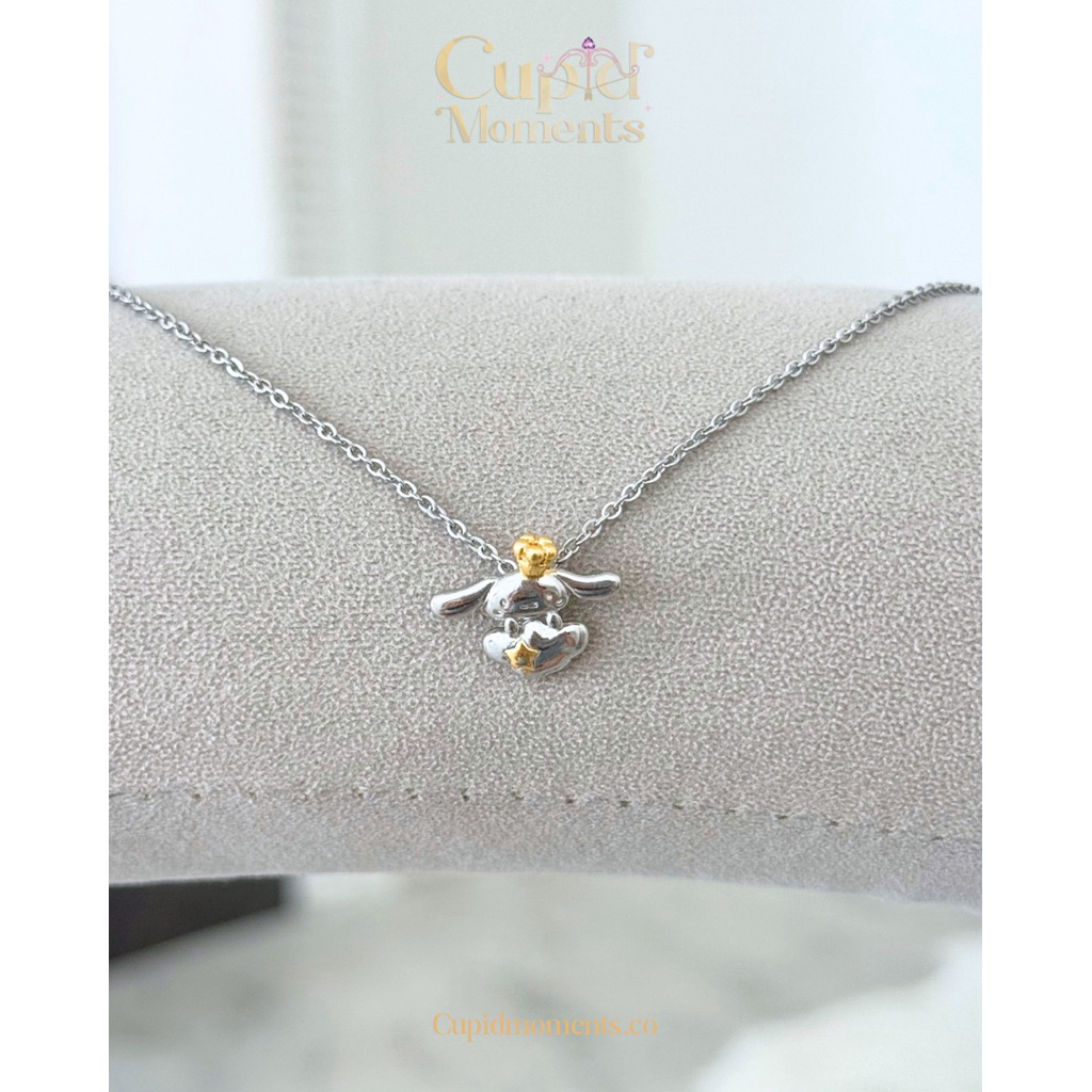 สร้อยคอ Cinnamonroll On Cloud Necklace เงินแท้ S925