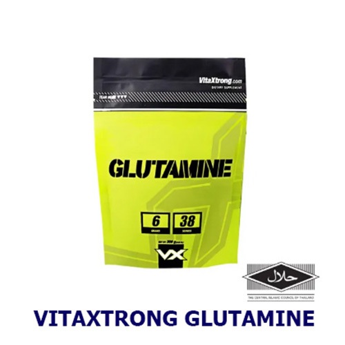 VX 100% GLUTAMINE 6000 Size 300G เร่งการฟื้นตัวกล้ามเนื้อและซ่อมส่วนที่สึกหรอ