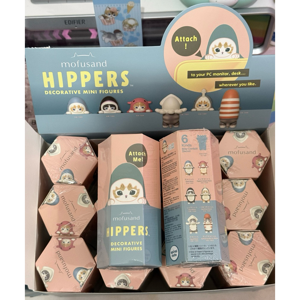 Mofusand Hippers  Decorative Mini Figures ของแท้100%จากญี่ปุ่น