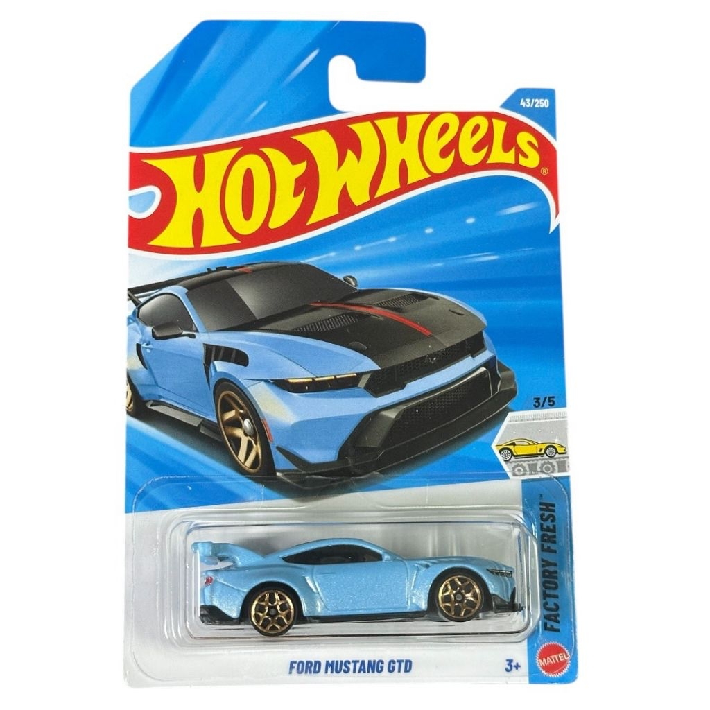 Hot Wheels Ford Mustang GTD รถเหล็ก1:64