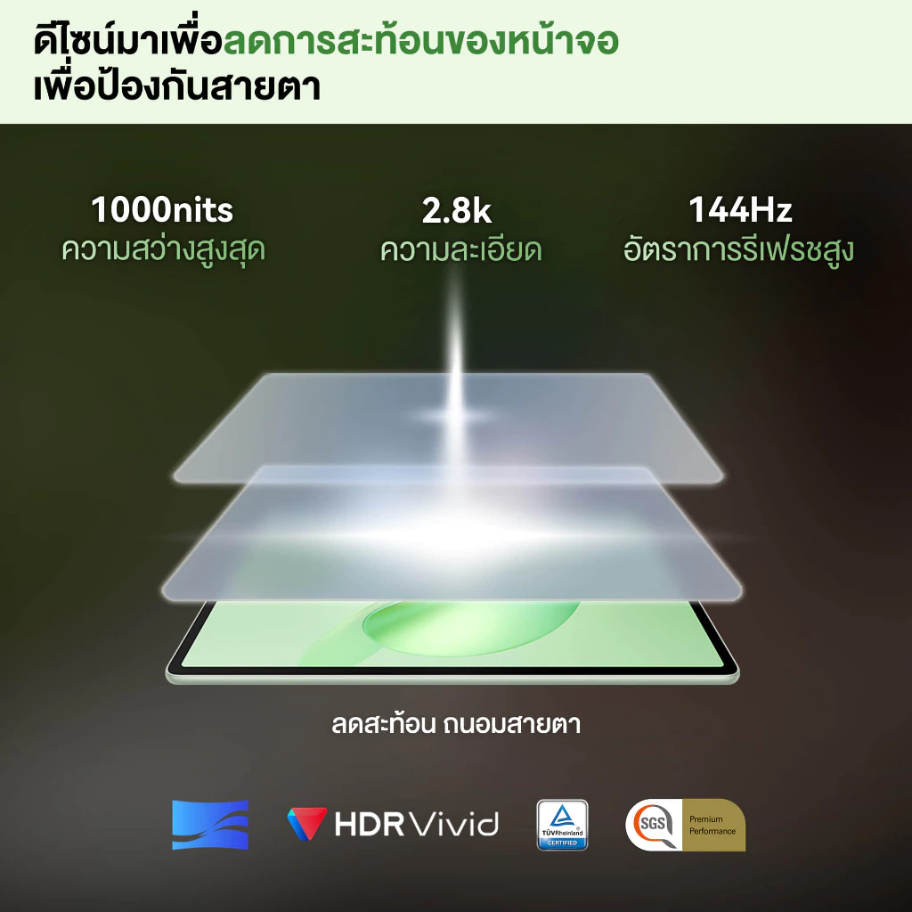 [6.30 | โค้ดลด 25%] HUAWEI MatePad 12 X NEW | แท็บเล็ต | PC-level WPS Office 3.0 thumbnail 6
