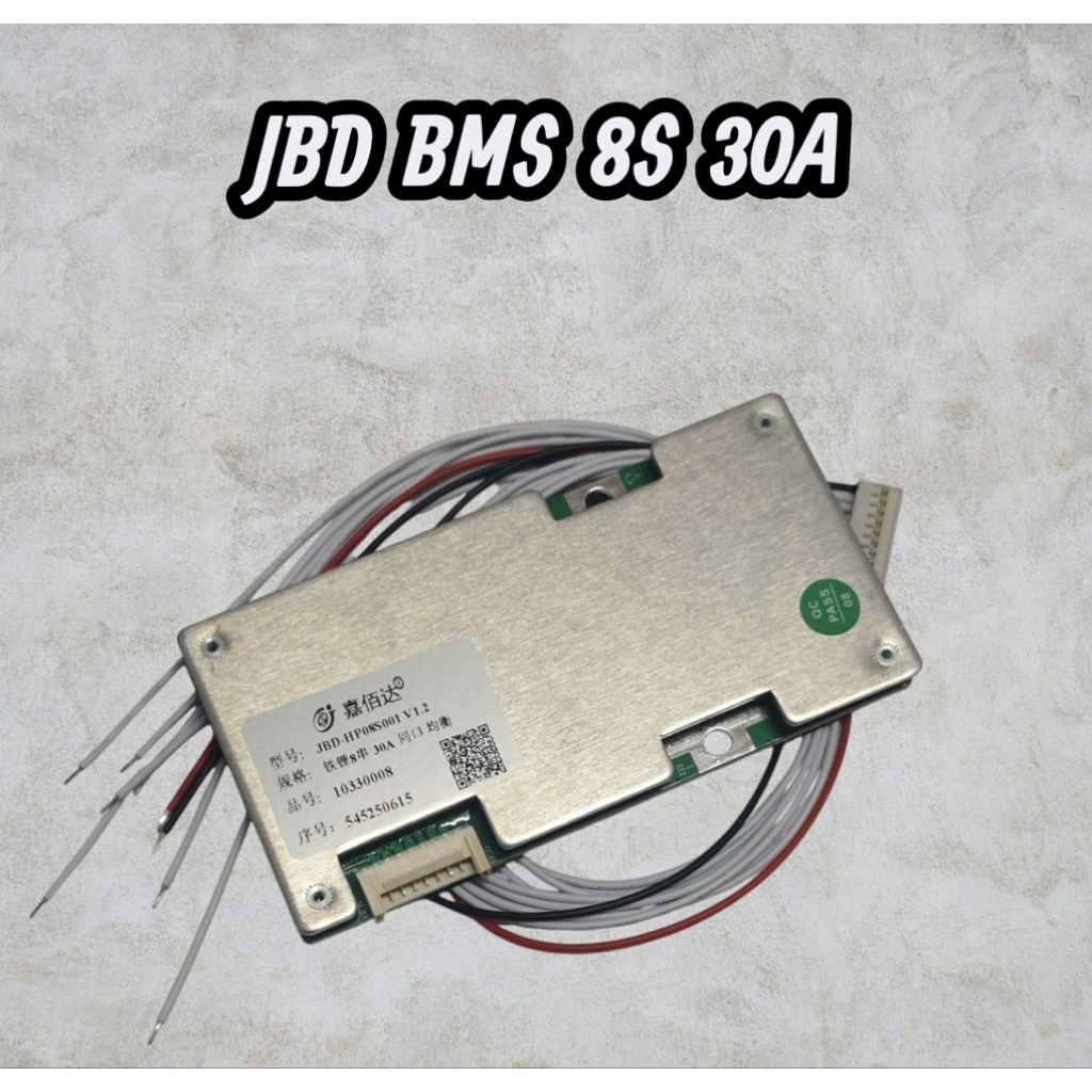 JBD BMS 8s 30A 60A 3.2V สำหรับ LiFePo4 JBD (Jiabaida) 8s