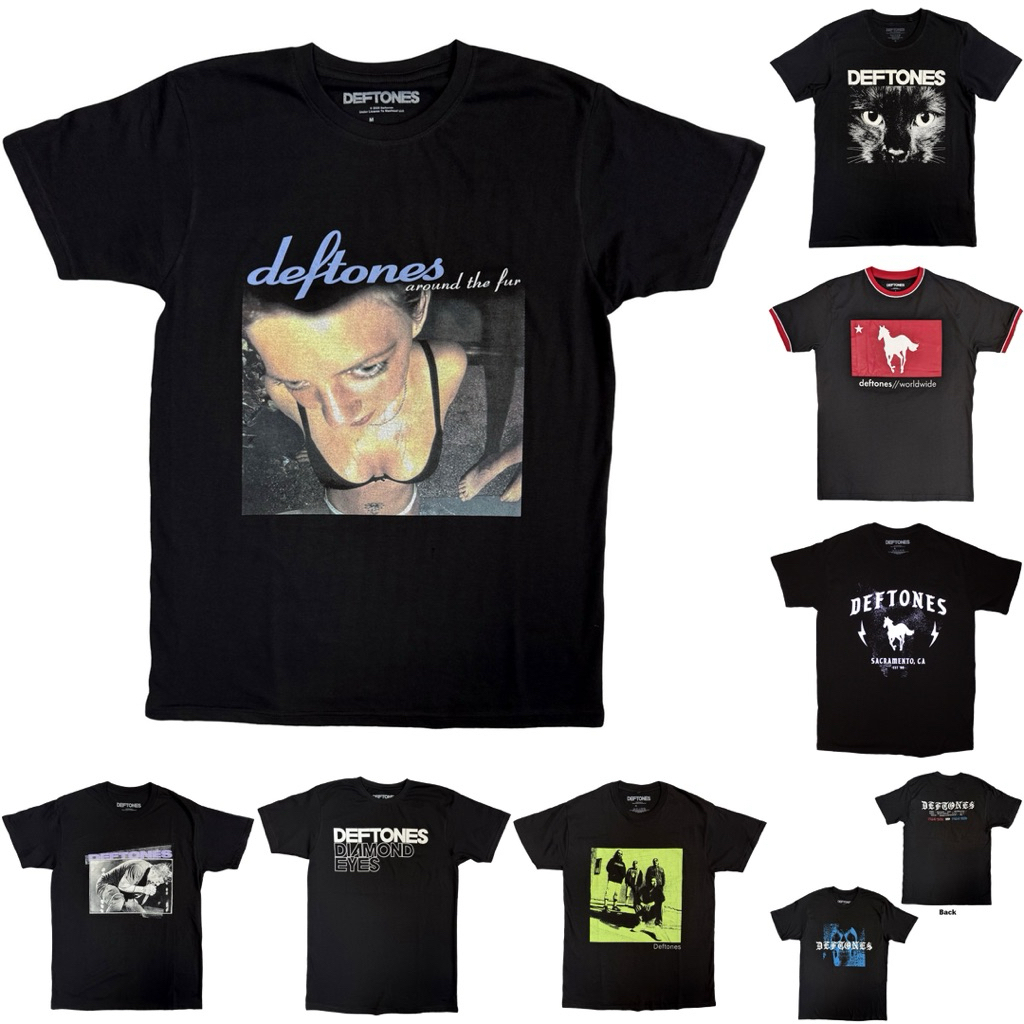 🇬🇧เปิด PREORDER เสื้อวง Deftones T-Shirt ลิขสิทธิ์ของแท้ UK 🤘🔥