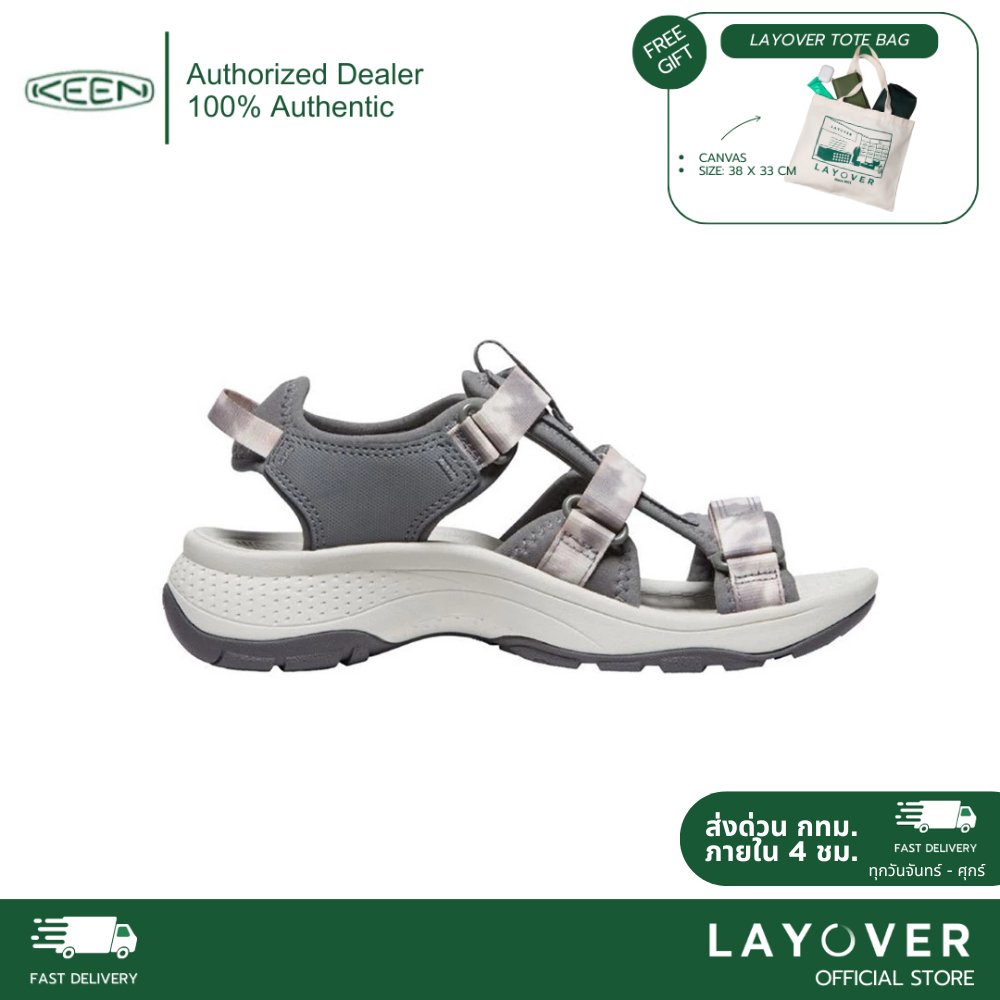 [ส่วนลด20% 20DDHBD2000E12] Keen Women's ASTORIA West Open Toe "Fawn/Tie dye"