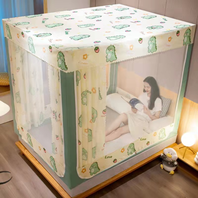 ถูก มุ้ง มุ้งครอบเตียง มุ้งมีม่าน มุงกันแมลง มุ้งกันฝุ่น 4 ฟุต 5 ฟุต 6 ฟต 6.6 ฟต มุ้งมีม่าน 3 ด้าน มุ้งกันยุง - รูปที่ 6