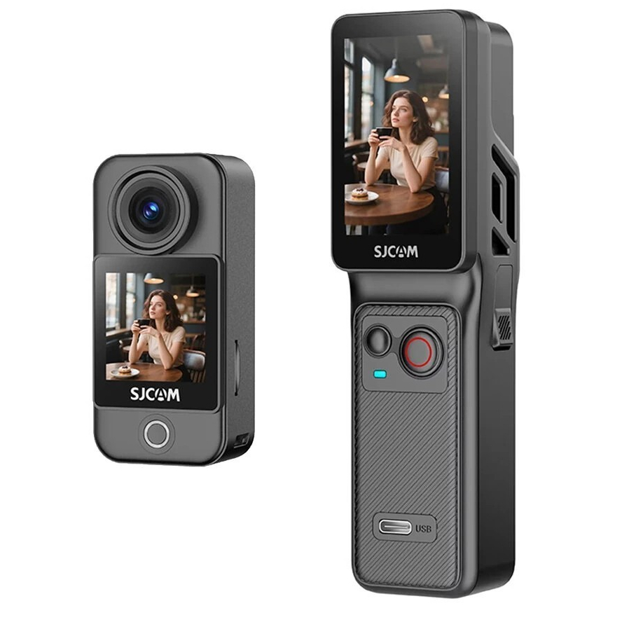 SJCAM C400 / SJCAM C400 Pocket Action Camera กล้องแอคชั่นพกพา คมชัดระดับ 4K/30fps (รับประกัน 1ปี)