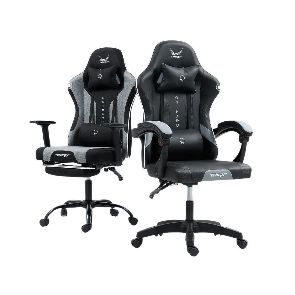 Tengu Onimaru Gaming Chair เก้าอี้เกมมิ่ง ปรับเอนนอนได้ 135 องศา ปรับขึ้นลง - ประกัน 1 ปี