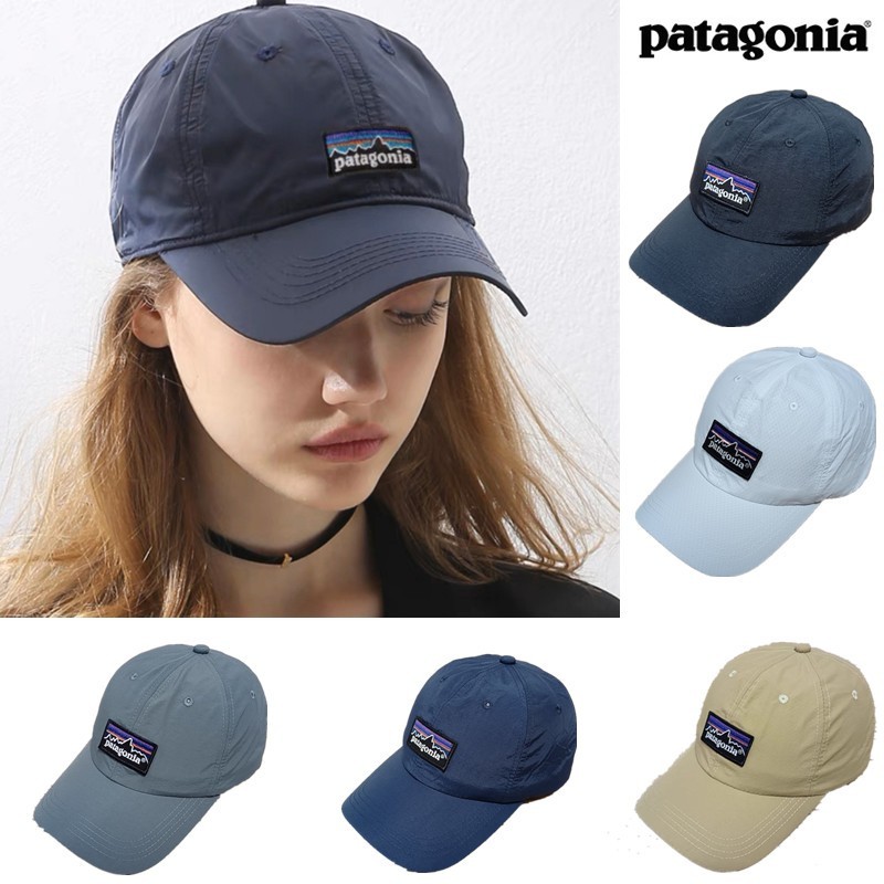 『patagonia』หมวกหมวกแก๊ปหมวกเบสบอลแห้งเร็วหมวกกันแดดสำหรับสุภาพสตรีกลางแจ้ง
