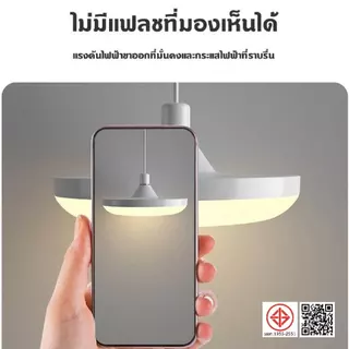 หลอดไฟ LED 100W หลอดไฟจานบิน ไฟเพดาน ไฟ LED หลอดไฟ UFO หลอดไฟอัจฉริยะ ใช้กับขั้ว E27 สว่าง ทนทาน ไฟแสงสีขาว หลอดไฟกลม