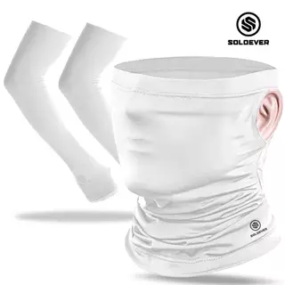 【ซื้อ 1 แถม 1】SOLOEVER หมวกโม่งระบายอากาศ โม่งกันแดด กันฝุ่น กันUV เนื้อผ้าเย็น ระบายอากาศได้ดี โม่งขี่มอเตอร์ไซค์
