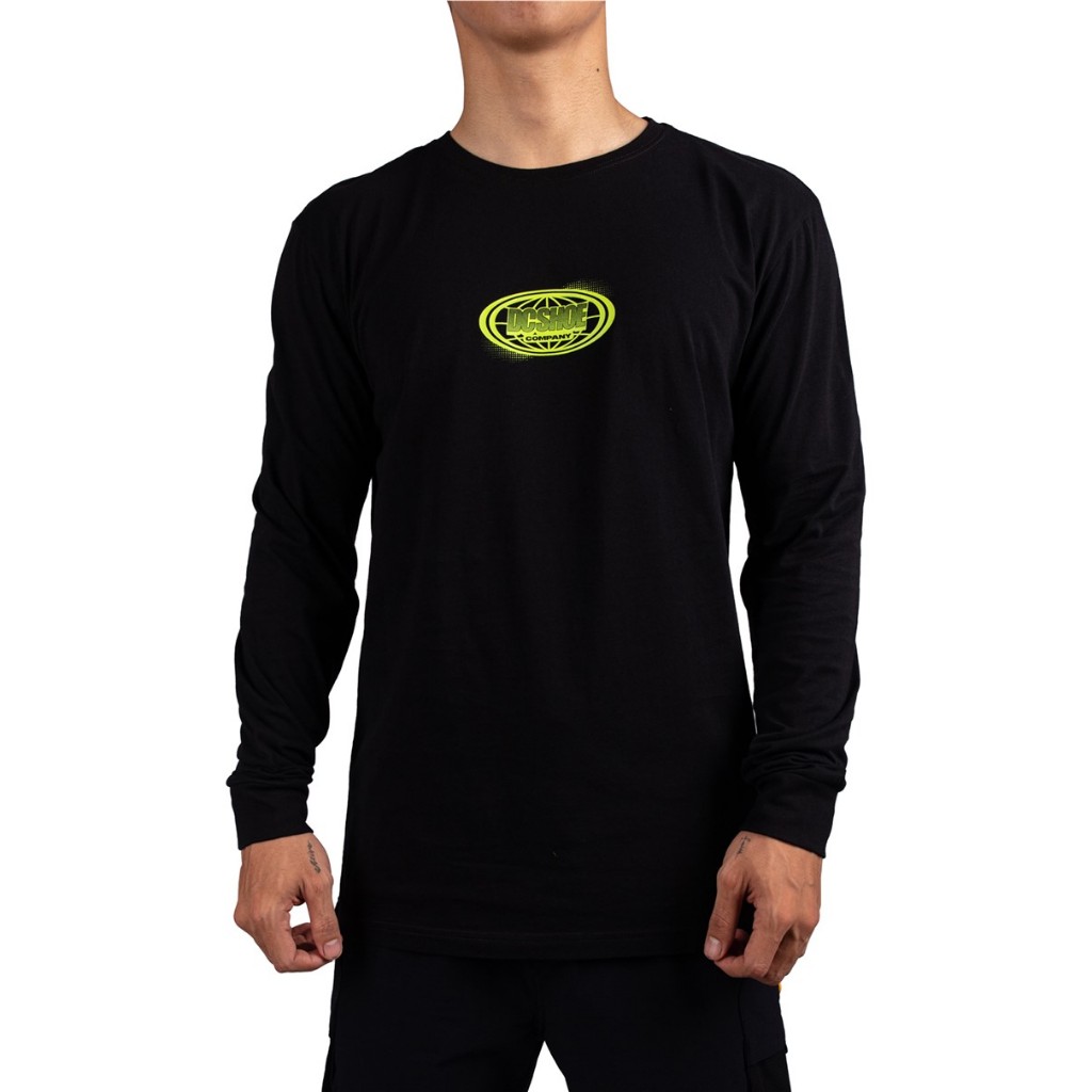 DC SHOES เสื้อยืดผู้ชาย Mens Globules Long Sleeve T-Shirt (KVJ0) 253 UDYZT04174-KVJ0