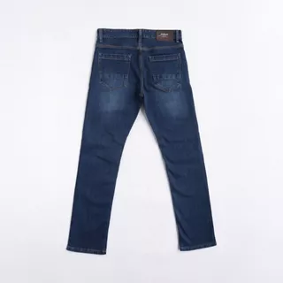Jack Russel - Men Jeans กางเกงยีนส์ผู้ชายทรงกระบอกเล็ก - Klassik J-1128/BL Slim Fit Blue