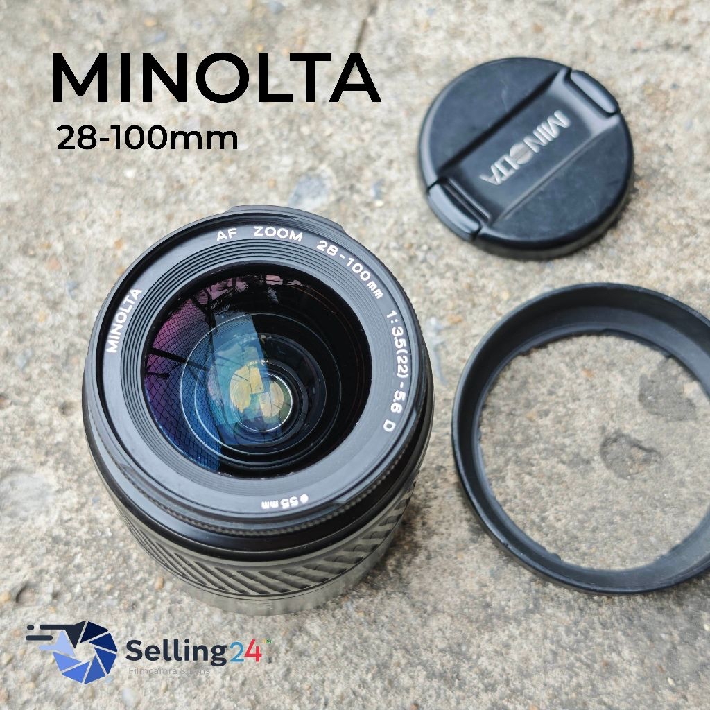 เลนส์ Minolta AF Zoom 28–100mm f/3.5–5.6 D MACRO Standard Zoom A-mount
