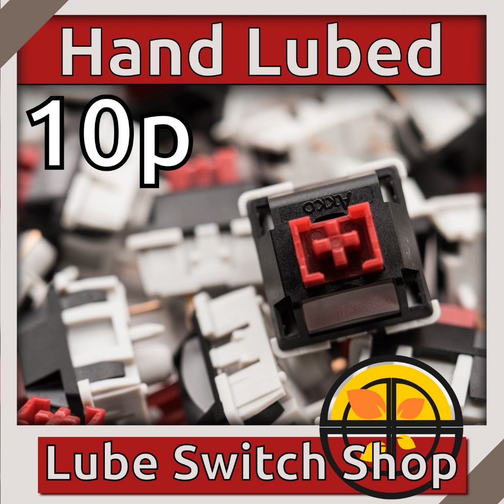 ลูปมือ 10ตัว Akko Dracula Lubed Linear Switch