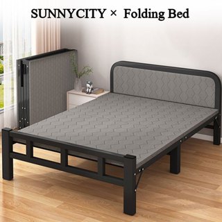 เตียงพับ เตียงเดี่ยว เตียงงีบ เตียงโครงเหล็ก เตียงพกพาในโรงพ…