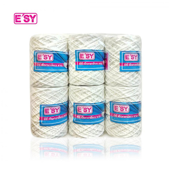 E'SY เชือกขาวเกลียว#30 195กรัม (1 ม้วน)​