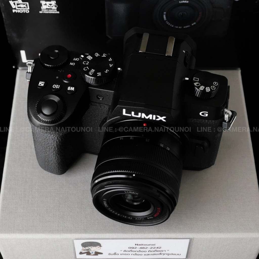 ( Used!! ) Lumix G90 Black + Lumix 14-42 F3.5-5.6 ASPH < Top Mint >