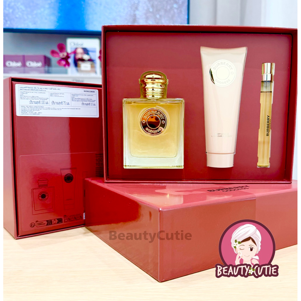 🌟Burberry Goddess EDP 50 ml. / 100 ml.🌟ป้ายห้าง/ ป้ายคิง แท้💯 จากช็อป