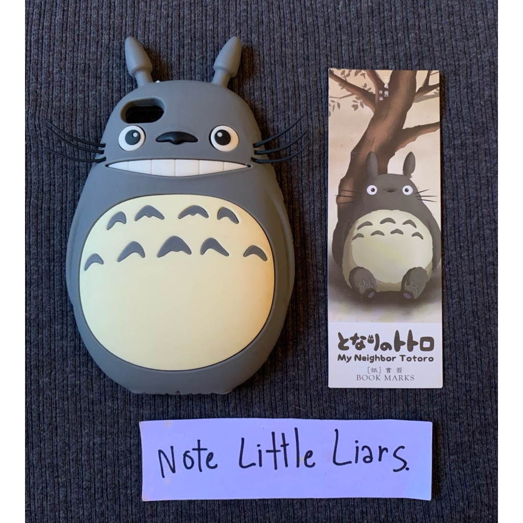 เคสไอโฟน6 + ที่คั่นหนังสือ ลาย Totoro