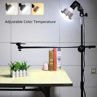 ไฟสตูดิโอ ไฟไลฟ์สด ไฟถ่ายรูป ไฟต่อเนื่อง ขาตั้งไฟ สปอตไลท์ 85w LED Softbox light Camera Photography Lighting ring light
