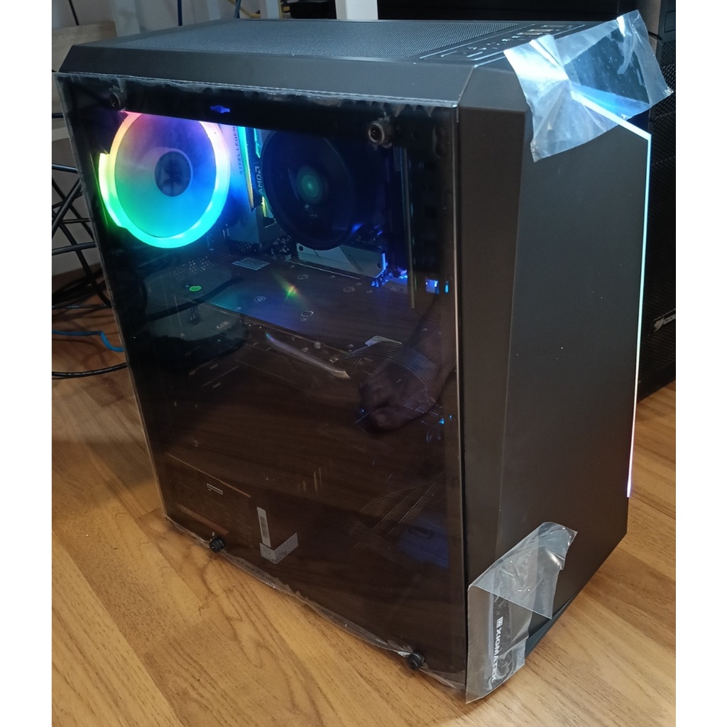 คอมพิวเตอร์ AMD Ryzen 5 5600G PC 16GB DDR4 500GB SSD มือสองประกอบใหม่