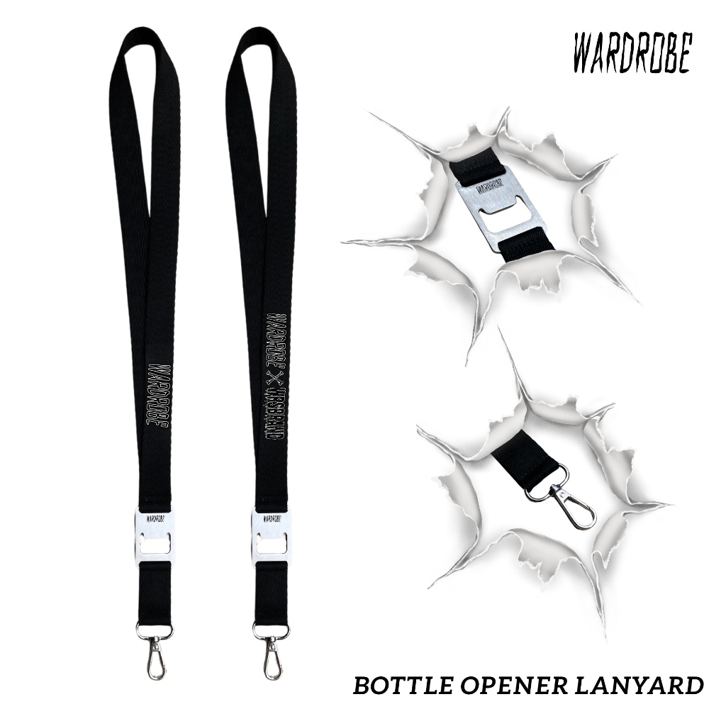 สายคล้องอเนกประสงค์ สายคล้องคอ Wardrobe Bottle Opener Lanyard