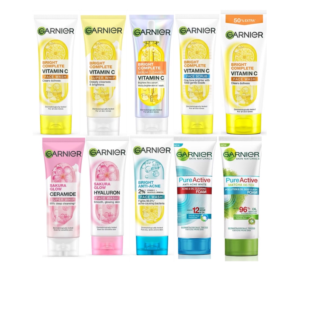 GARNIER BRIGHT COMPLETE VITAMIN C FOAM 100