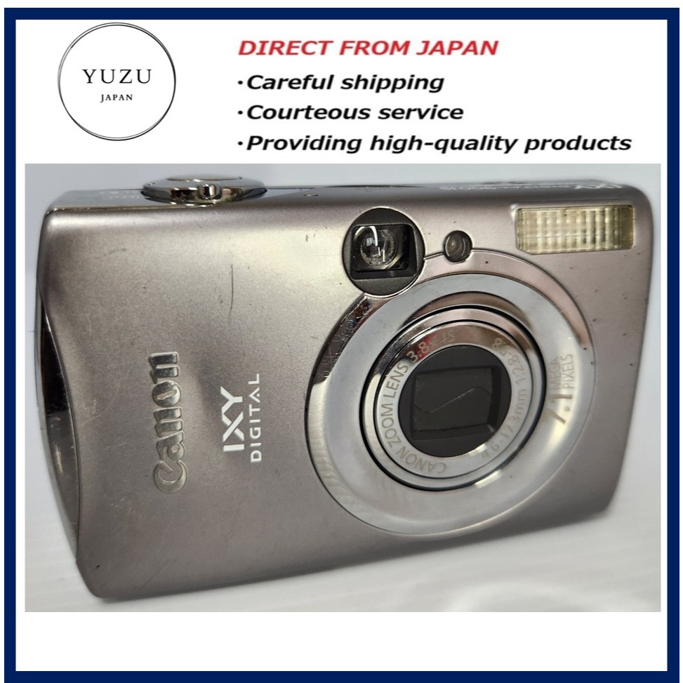Pre-owned Product Canon IXY Digital 900 IS / PowerShot SD800 IS 7.1MP Compact Digital Camera Silver 