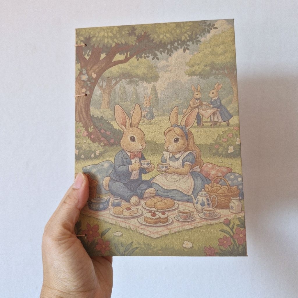 สมุดทำมือ สมุดบันทึก สมุดโน๊ต Handmade Book Journal Book Junk Journal Notebook Craft Book ขนาด A5