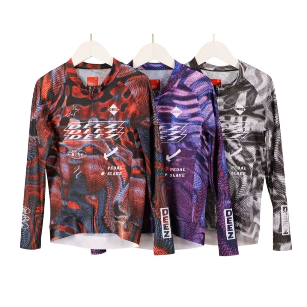 เสื้อปั่นจักรยานแอโร่ (unisex) แขนยาว DeezJersey