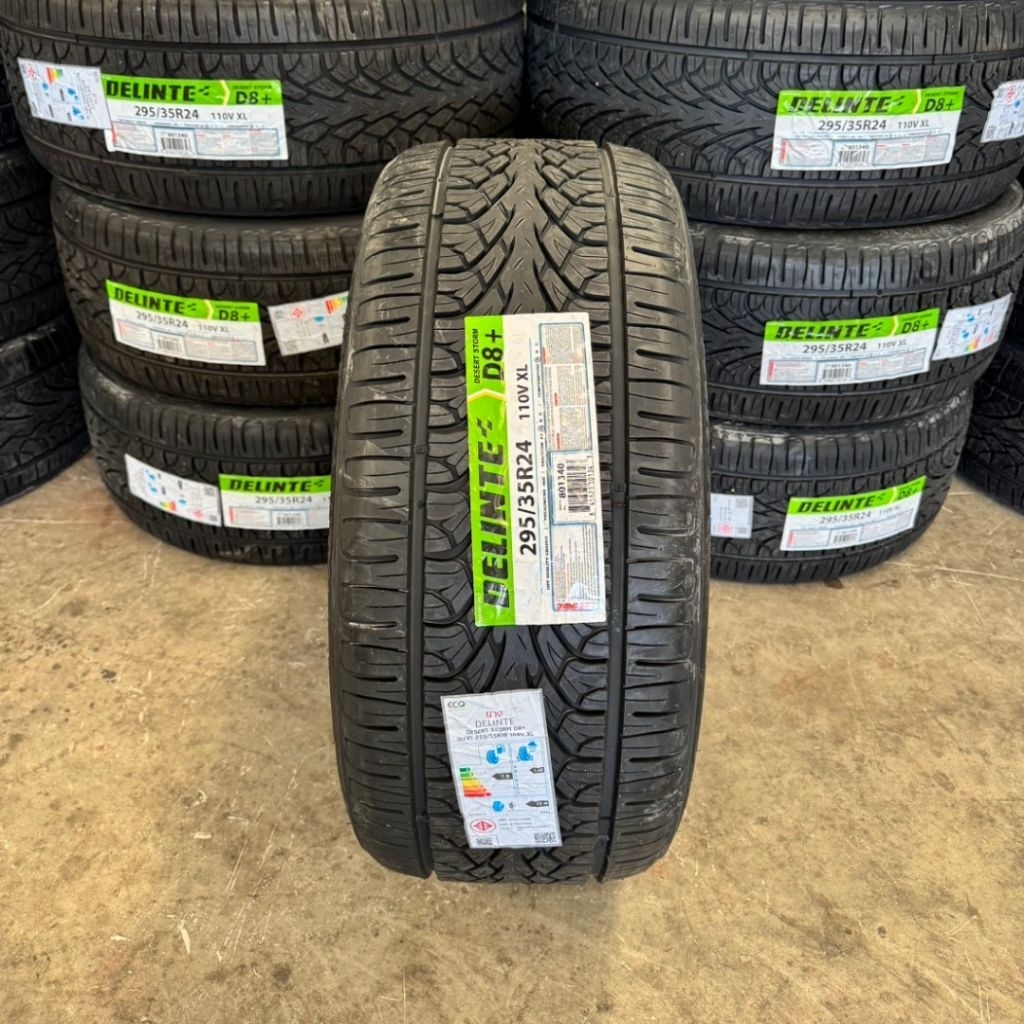 ยาง Delinte 295/35 R24 ปี 23 ราคาเส้นละ 5,950 บาท