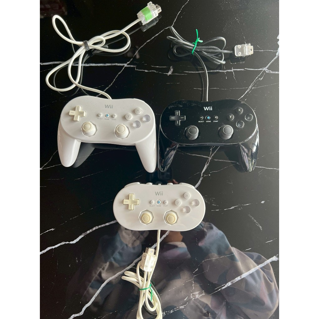 จอย Nintendo​ Wii จอยคลาสิค จอยโปร แท้ Wii Classic Controller และ Wii Pro Controller