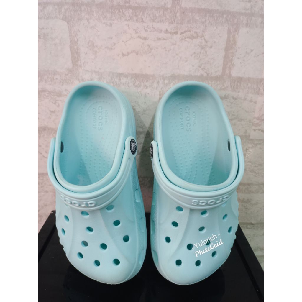 #มือ2# Crocs kid รองเท้าเด็ก แบรนด์แท้ สภาพดี