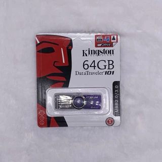 Kingston USB Flash Drive 2GB/4GB/8GB/16GB/32GB/64GB/128GB/256GB รุ่น DT101 แฟลชไดร์ฟ แฟลชไดร์