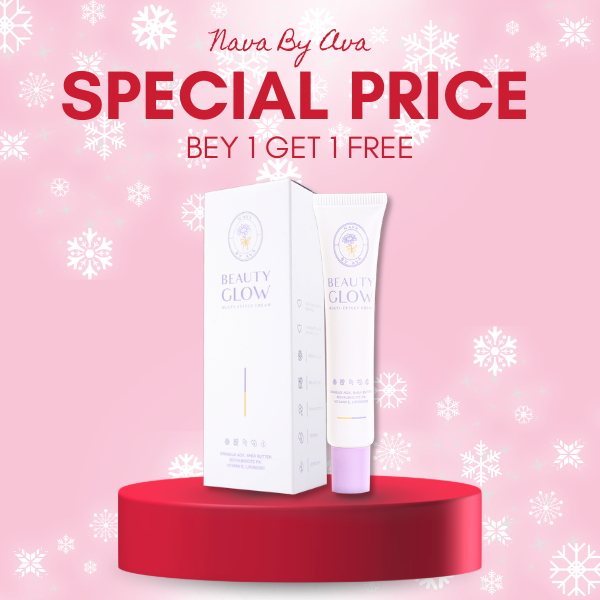 1แถม1 NAVA BY AVA beauty glow multi-effect cream (เหมาะสำหรับผิวแพ้ง่าย ผิวทุกประเภท)
