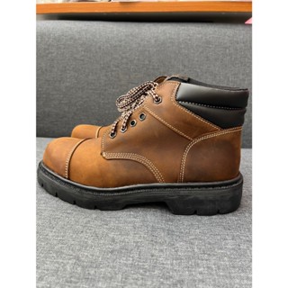 รองเท้าหนังออย แบรนด์ Classic Fashion Shoes  รองเท้าเซฟตี้หั…