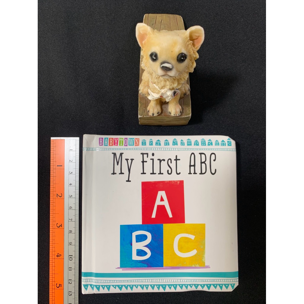 Babytown : My First 123 , A B C หนังสือภาษาอังกฤษ (มือสอง Boardbook)