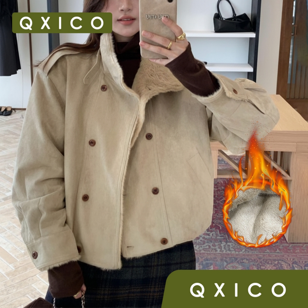 Qxico รุ่น CS256 มินิโค้ทกันหนาว โค้ทสั้นกันหนาว