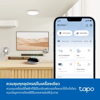 TP-Link Tapo H110 Smart IR & IoT Hub อุปกรณ์เปิดปิดแอร์ ทีวีและรีโมท ควบคุมผ่านApp หมดปัญหารีโมทหายหรือแบตเตอรี่หมด