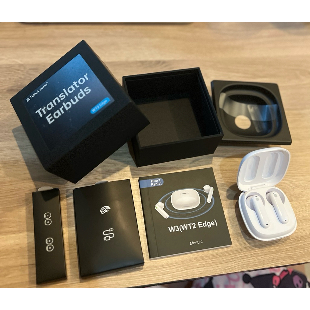 หูฟังแปลภาษาแบบเรียลไทม์ แบรนด์ timekettle รุ่น WT 2 Edge